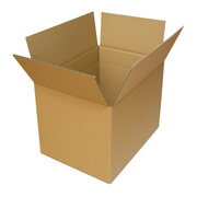 Faltkarton  305x215x(165)-220mm mit variabler Hhe 1-wellig Dickwelle braun Din A4
