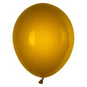 Luftballons gold  250 mm, Gre M, 100 Stk.
