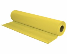 Tischtuch Tischdecke Biertischdecke LDPE gelb perforiert auf Rolle 0,70 x 240m