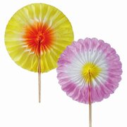 Deko-Picker Rosette 8cm, 144 Stk.