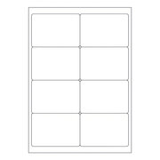 Etiketten Labels selbstklebend wei 99.1 x 67.7mm auf DIN A4, 800 Stk.