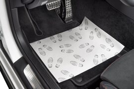 Furaumschoner Einweg-Fumatten Folienbeschichtetes Papier bedruckt 380mm x 500mm, 250 Stk.