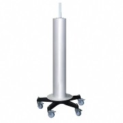 Folienspender senkrecht fr Folienbreite bis  950 mm, wei/schwarz bis 50kg