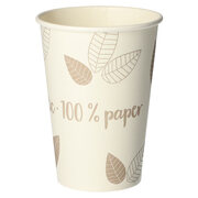 BIO Heigetrnke Trinkbecher Coffee to Go unbeschichtet taupe 180ml, 80 Stk.