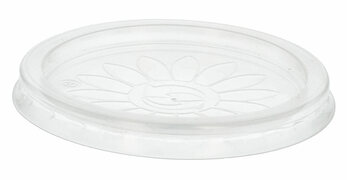 Deckel aus PP f�r Mehrweg Suppenbecher  � 11,5 cm transparent, 25 Stk