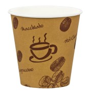 Kaffeebecher Espressobecher Coffee to go HOT BEANS Premium 100 ml,  50 Stk.