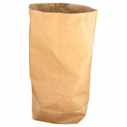 Papierscke Papierbeutel kompostierbar 120L | 700x950+220mm 2-lagig stark braun, 25 Stk.