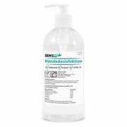 Hndedesinfektion  500 ml in praktischer Dispenser-Flasche