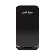 Satino Hyginity Clean&Care Seifenspender 500 ml, System SF2, 23,0 cm x 12,2 cm x 11,7 cm, Sensor, schwarz