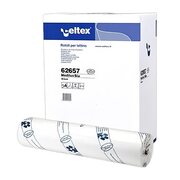 Celtex Liegenabdeckung 2-lagig Tissue wei� 60x38cm 132 Abrisse, 9 Rollen je 50m