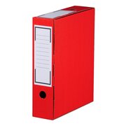 Archiv-Ablagebox 315x76x260mm wiederverschliebar rot