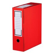 Archiv-Ablagebox 315x96x260mm wiederverschliebar rot