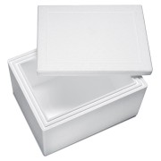 Isolierboxen mit Deckel aus Styropor EPS, 570 x 445 x 350 mm, 40,5 Liter