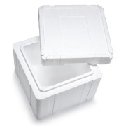 Isolierboxen mit Deckel aus Styropor EPS, 390x 390 x 329 mm, 18,8 Liter