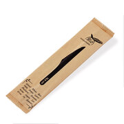 BIO-Nature Holzmesser Messer aus Holz einzeln verpackt 16,5cm, 100 Stk.
