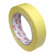 Kreppband Kreppklebeband Abdeckband CLASSIC, gelb, 25mm x 50m
