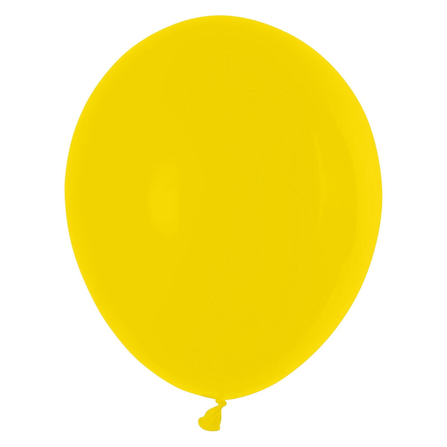 Luftballons gelb  250 mm, Gre M, 10 Stk.