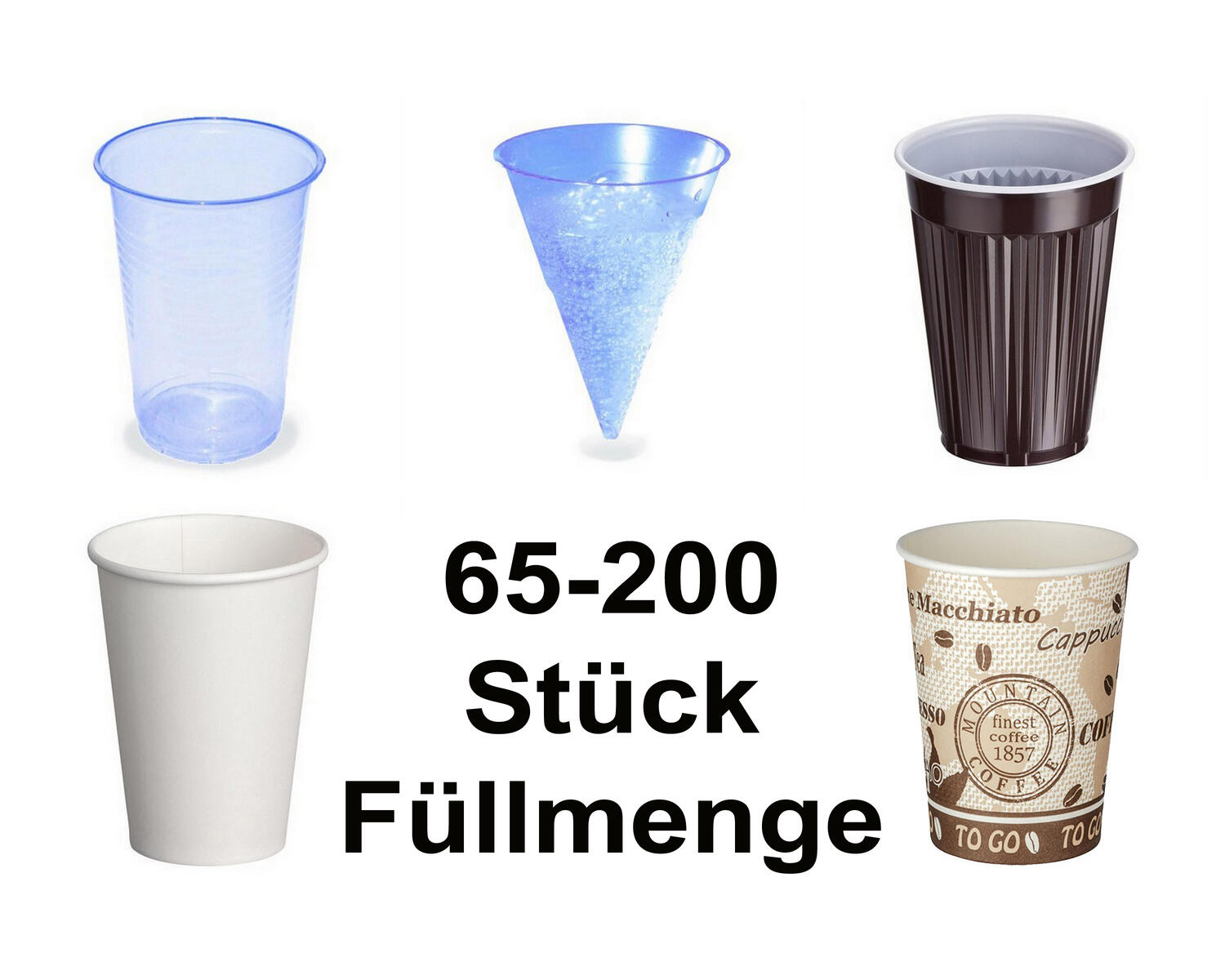 MultiCup Becherspender f�r Trinkbecher aus Pappe und Kunststoff mit � 70mm, wei�