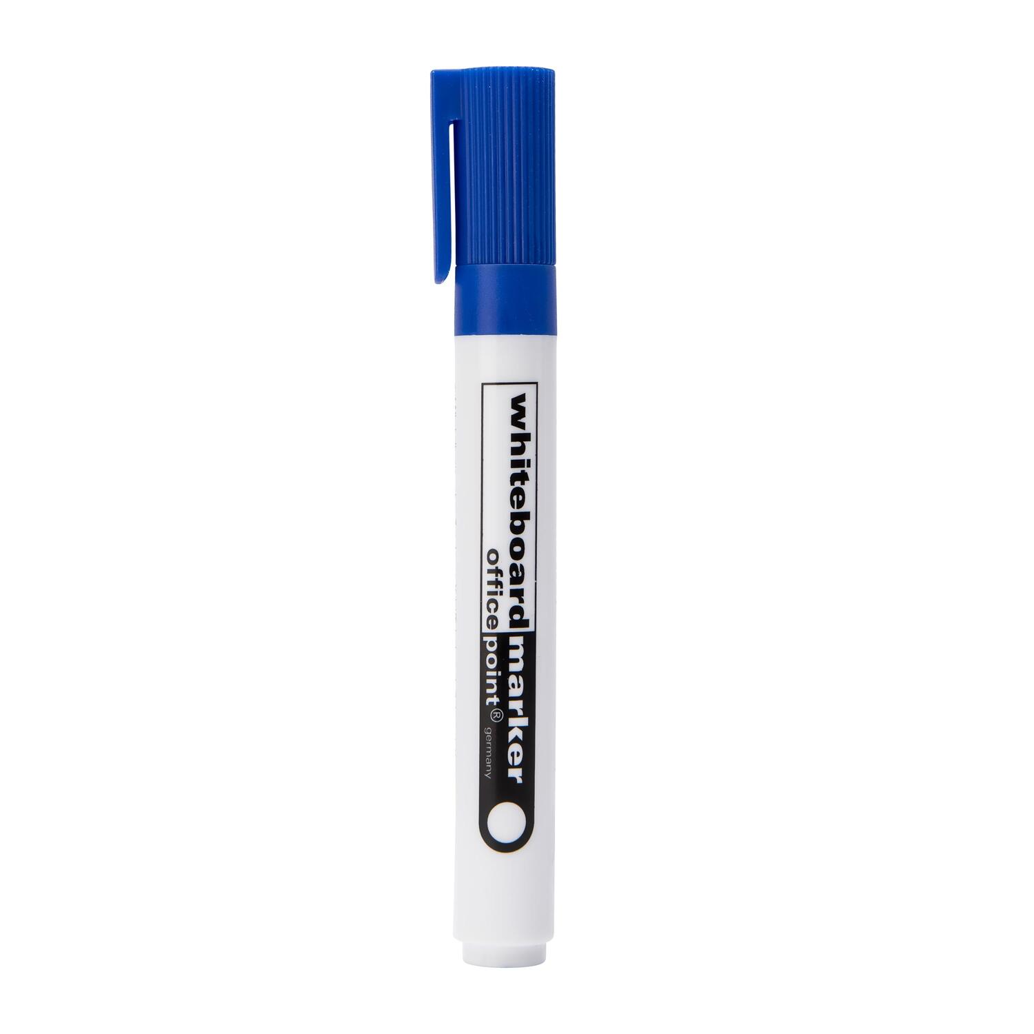 Whiteboard Marker 1-5mm Rundspitze blau, 10 Stk.