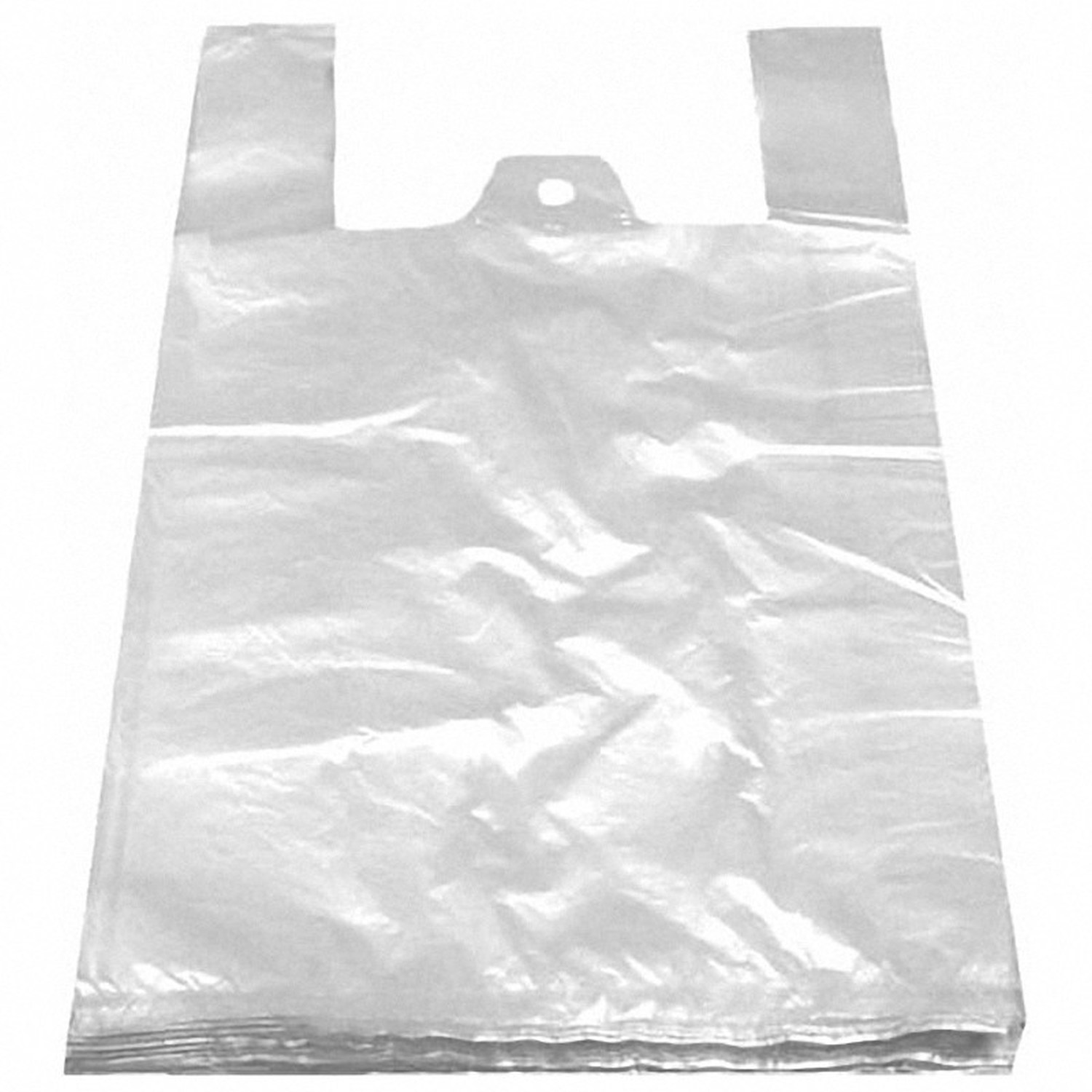 Hemdchentragetaschen HDPE wei� 300+180x550mm, 100 Stk.