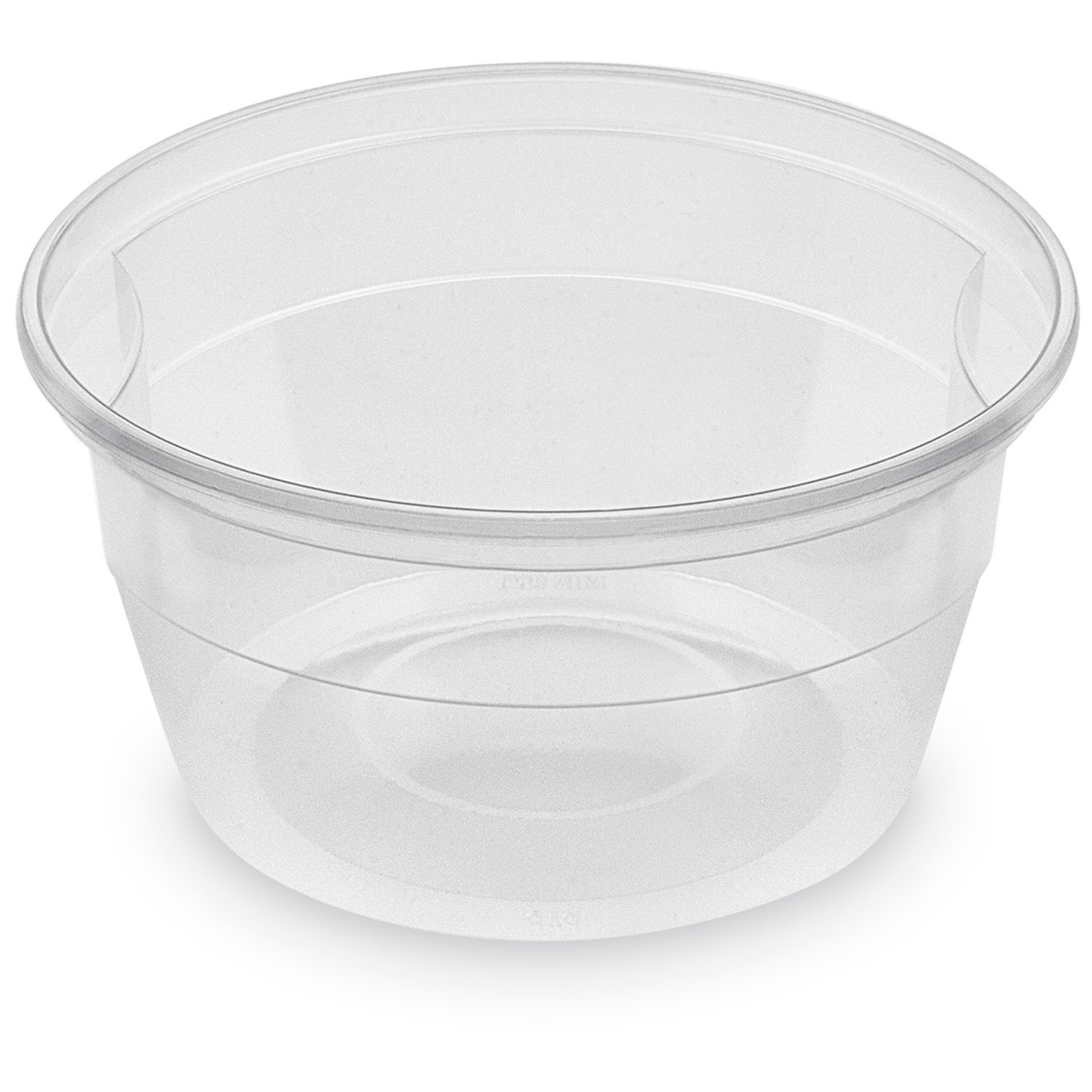 Suppenbecher 500 ml PP klar, siegelbar � 12,7 x 6,6 cm, 50 Stk.