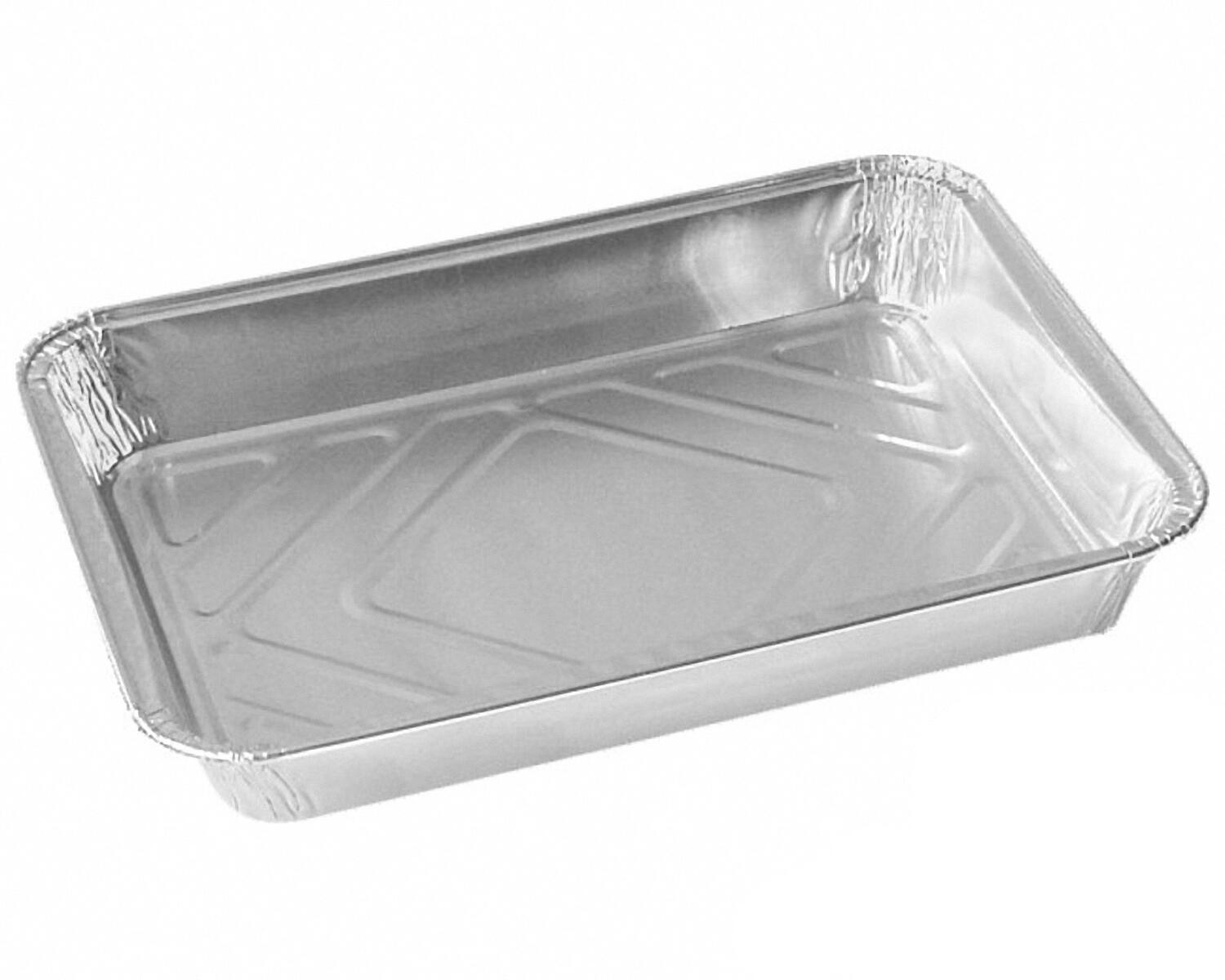 Alu-Men�schalen Aluschalen ungeteilt 1150 ml, 227 x 177 x 39 mm, 100 Stk.