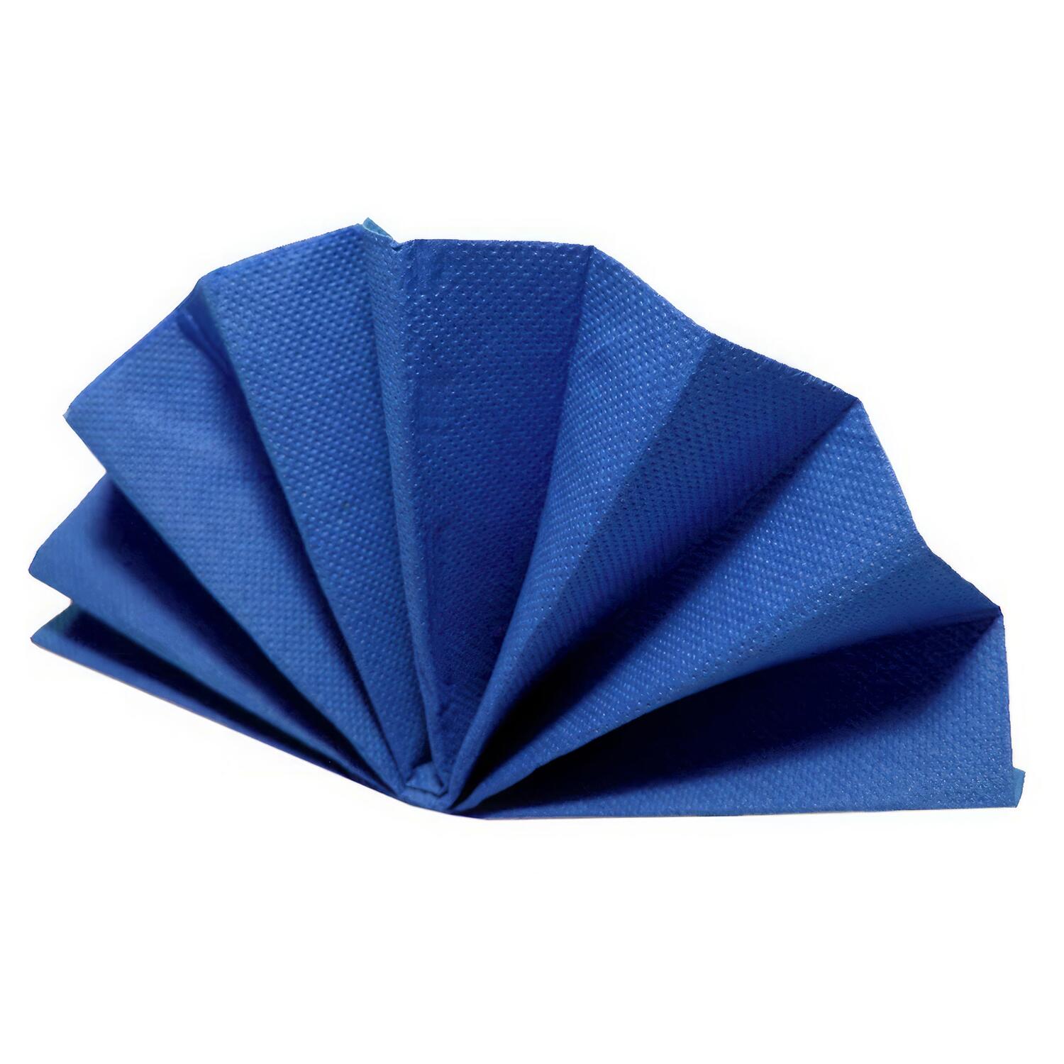 Servietten DekoStar 38 x 38 cm, dunkelblau, 50 Stk.