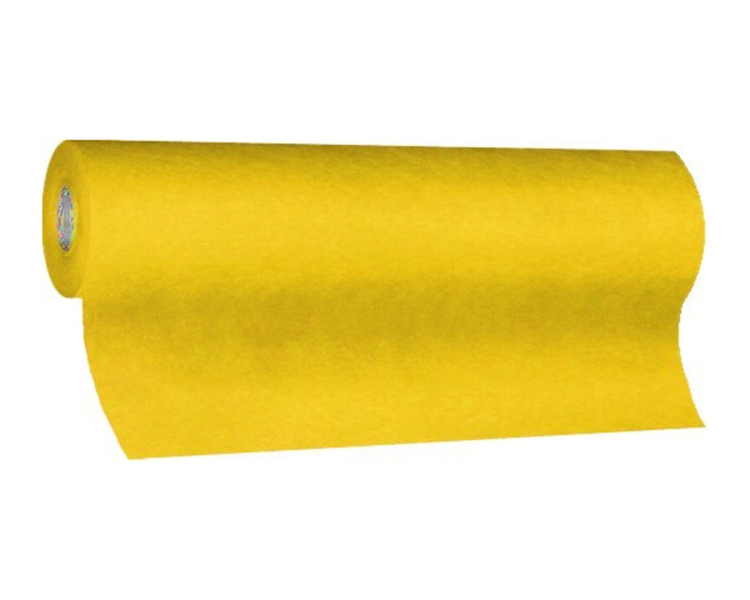 Tischlufer Airlaid 24m x 40cm - alle 120cm perforiert, stoffhnlich, gelb