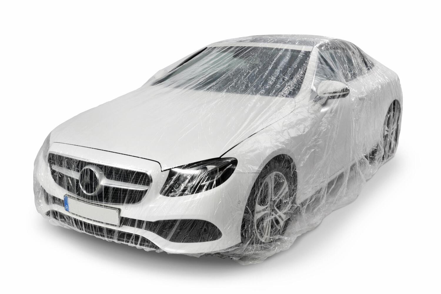 Autoabdeckhaube Autoplane PE transparent 430630cm in Werkstattqualitt