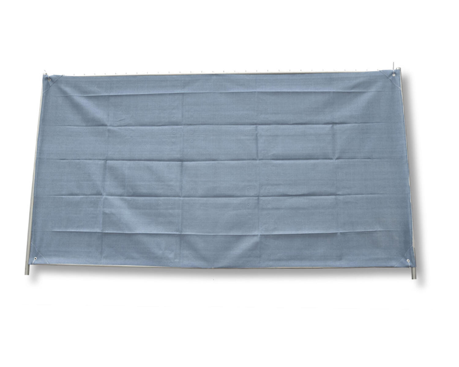 Bauzaunnetz ge�st 1,80 x 50 m 150 g/m� grau auf Rolle