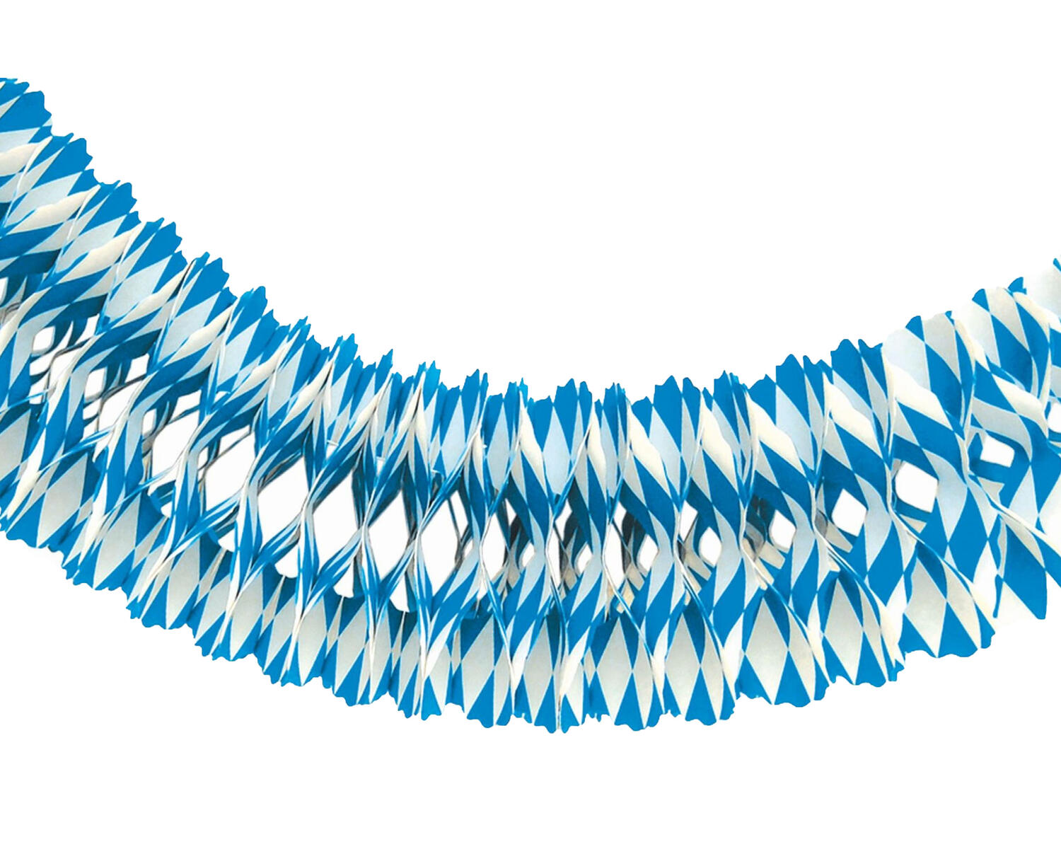 Girlande Oktoberfest aus Papier �15cm, 4m, 1 Stk.