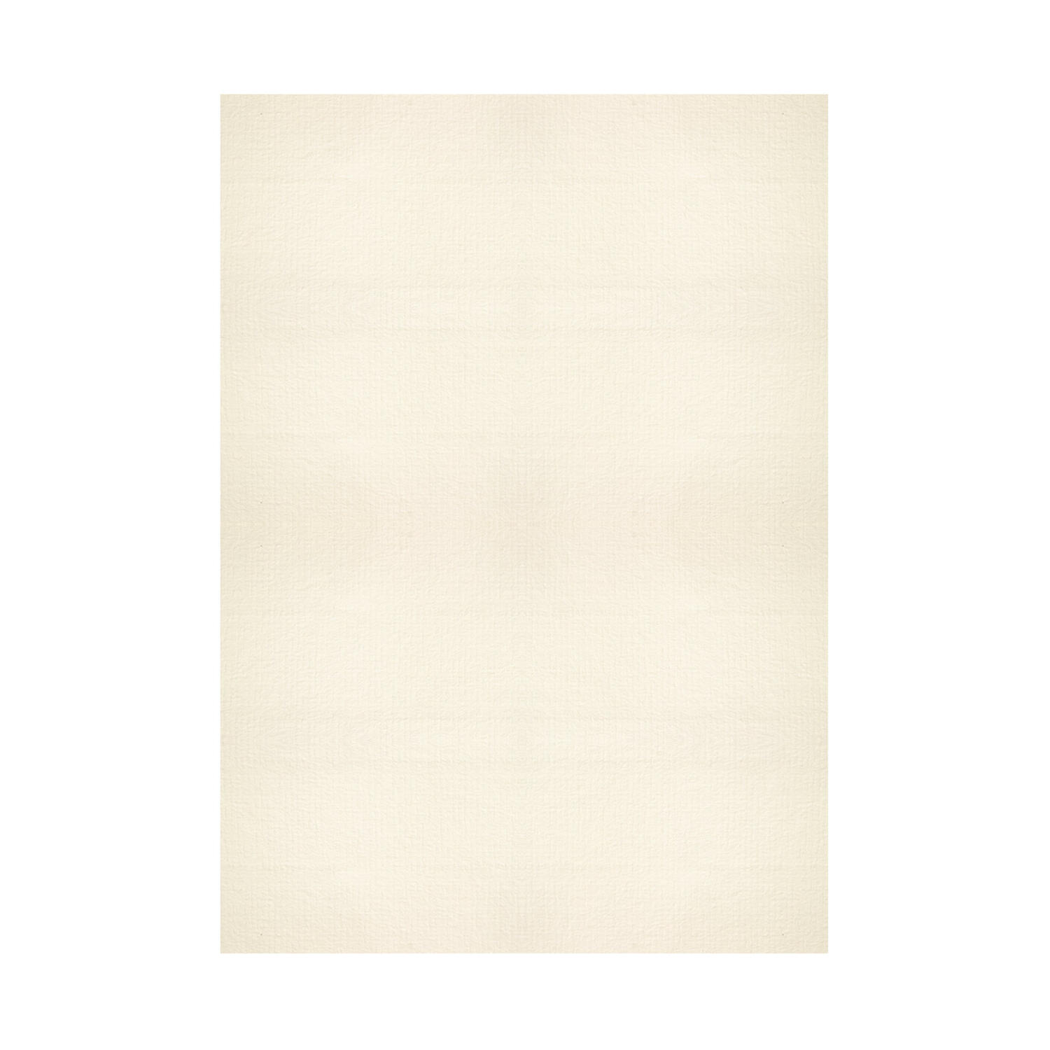 Einlegebltter A4, elfenbein strukturiert, 100g, 50 Stk.