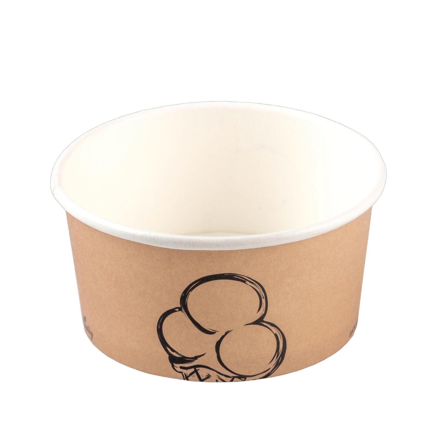 BIO Deckel f�r Dressingbecher aus Karton 60-100ml, �62mm 50 Stk.