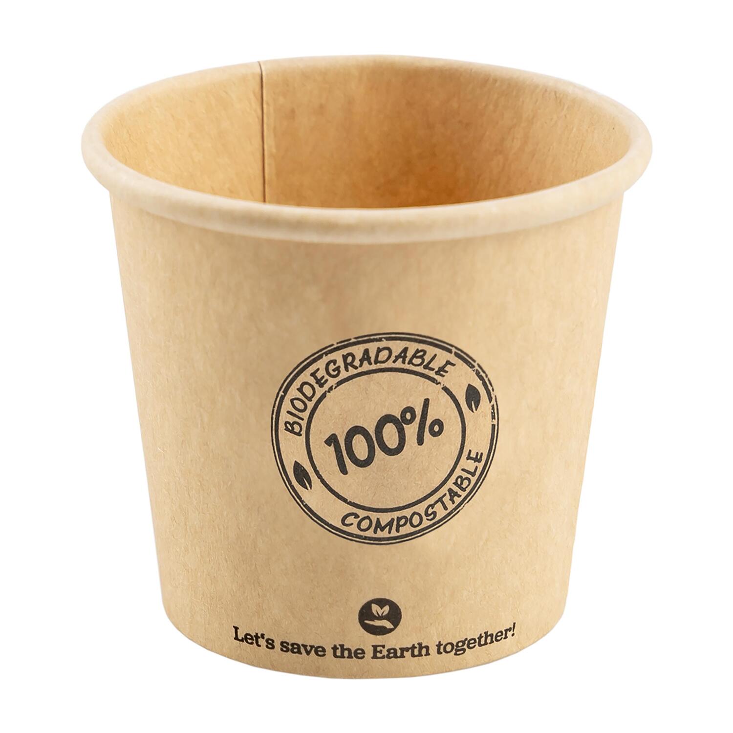 BIO Dressingbecher aus Karton 30ml, �44mm 50 Stk.