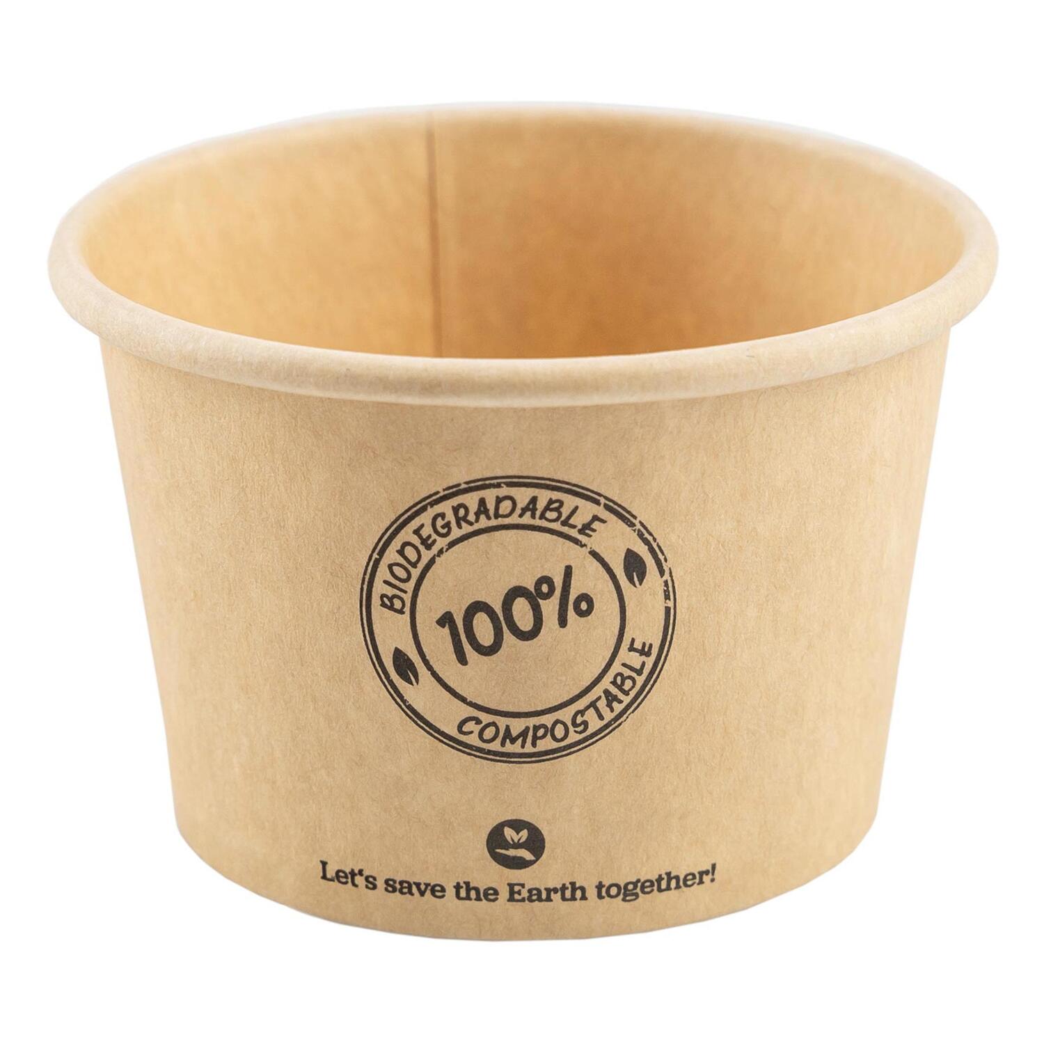 BIO Dressingbecher aus Karton 60ml, �62mm 50 Stk.