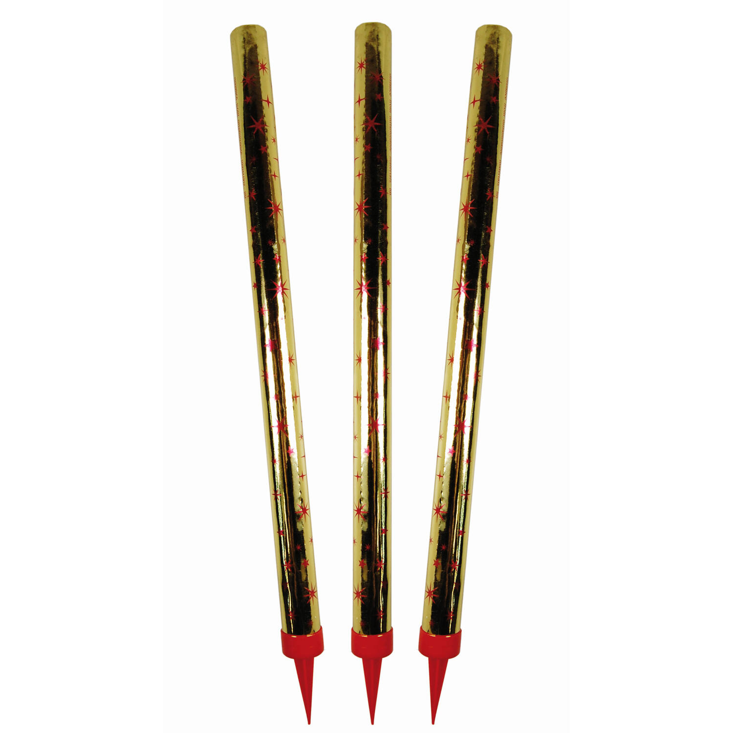 Torten- und Eisfeuerwerk, f�r Au�en geeignet, 25cm, 4 Stk.