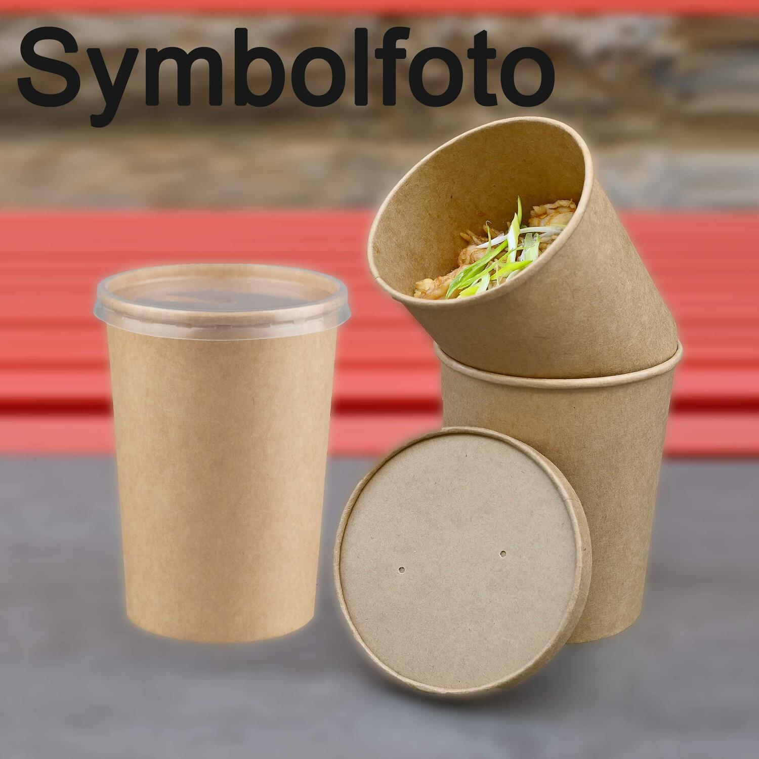 Deckel fr Suppenbecher PP rund 11,5 cm  transparent, 50 Stk.