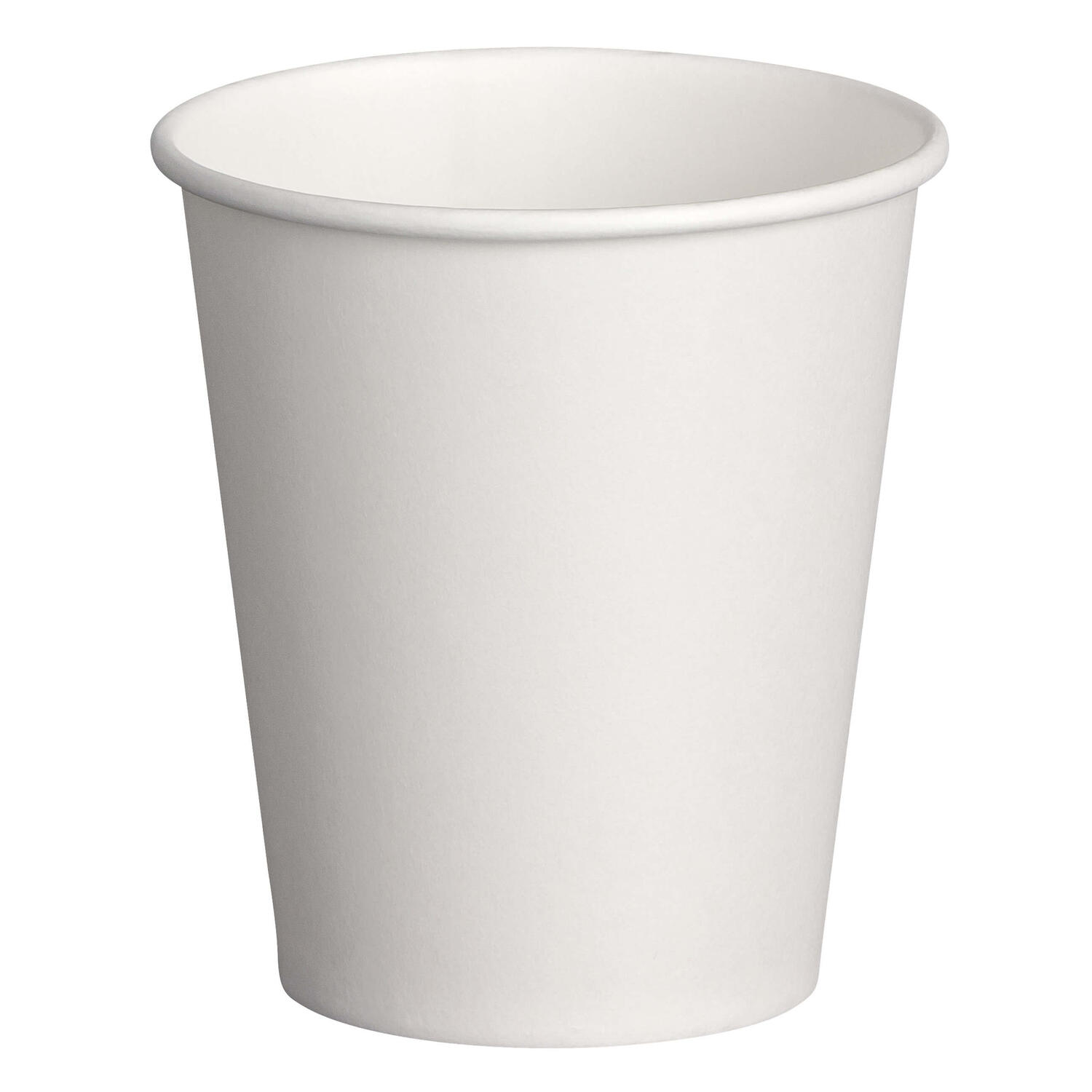 Hei�- und Kaltgetr�nkebecher wei�, Pappe beschichtet 300 ml 330ml  | 12oz, 50 Stk.
