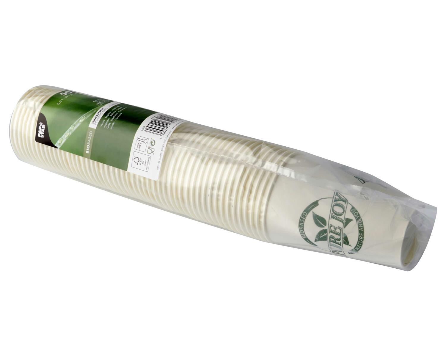 Pappbecher Heigetrnkebecher ToGo 0,2 l Pure Joy, 50 Stk.