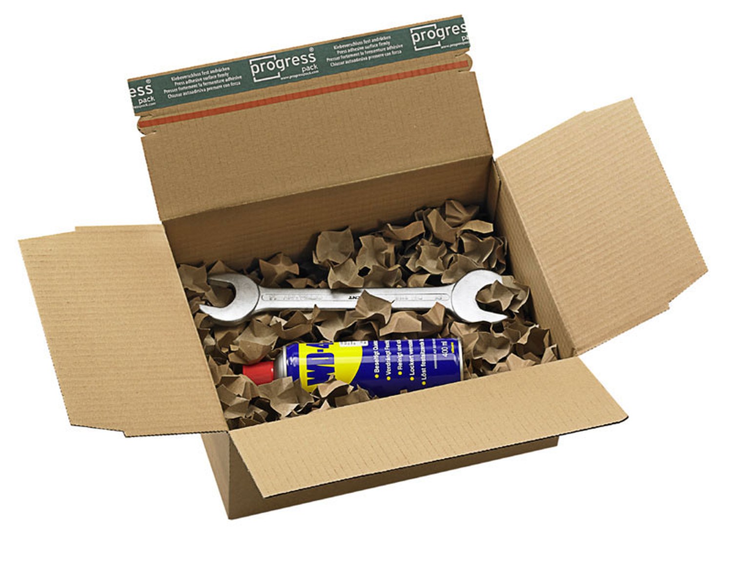 PAPERFILL Papier-Verpackungschips Polster- Papierchips 100% recycling 400 Liter