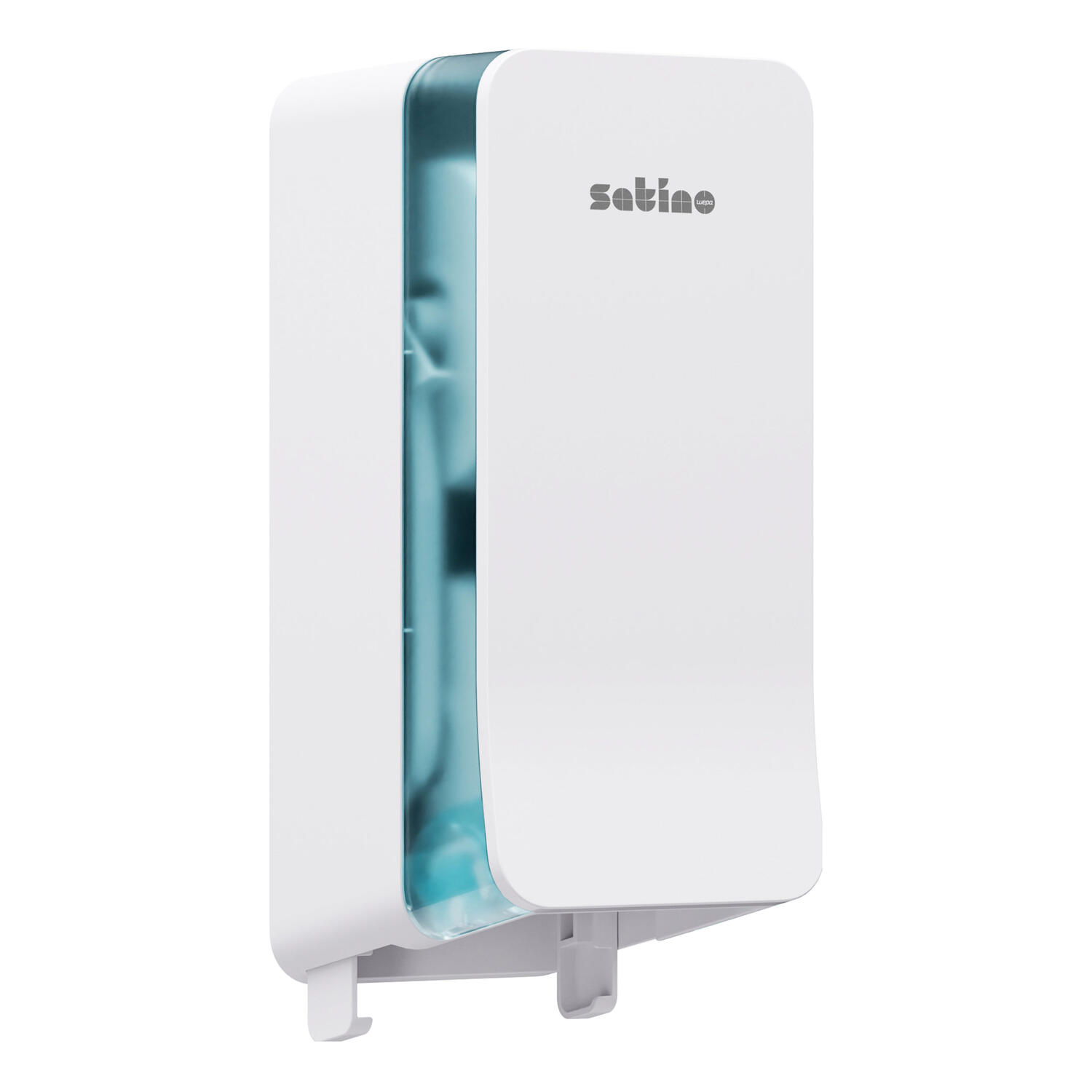 Satino System Doppelrollen Toilettenpapierspender JT3 System wei�