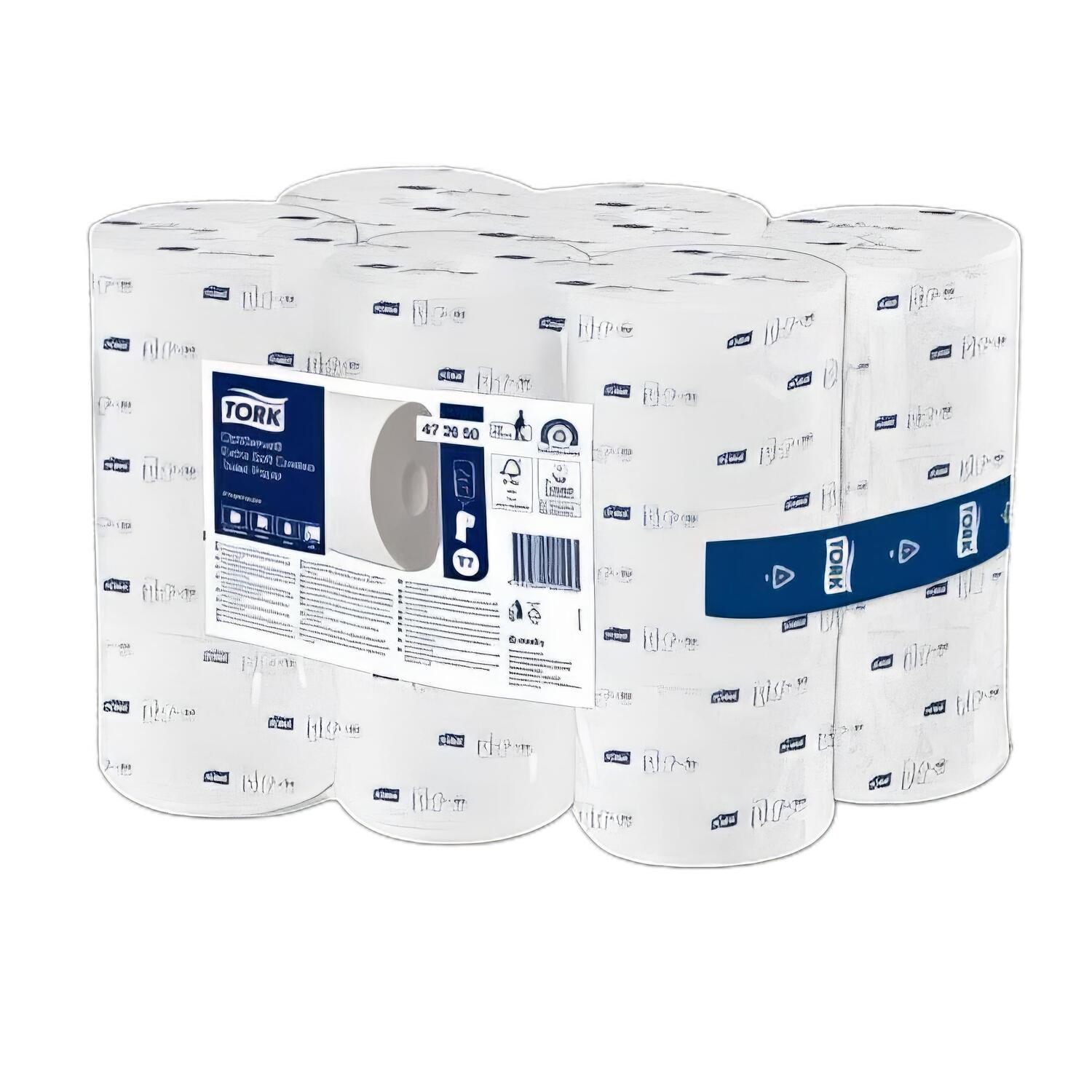 Tork OptiServe� Toilettenpapier Premium T7 3-lagig 18 Rollen je 550 Blatt, wei�