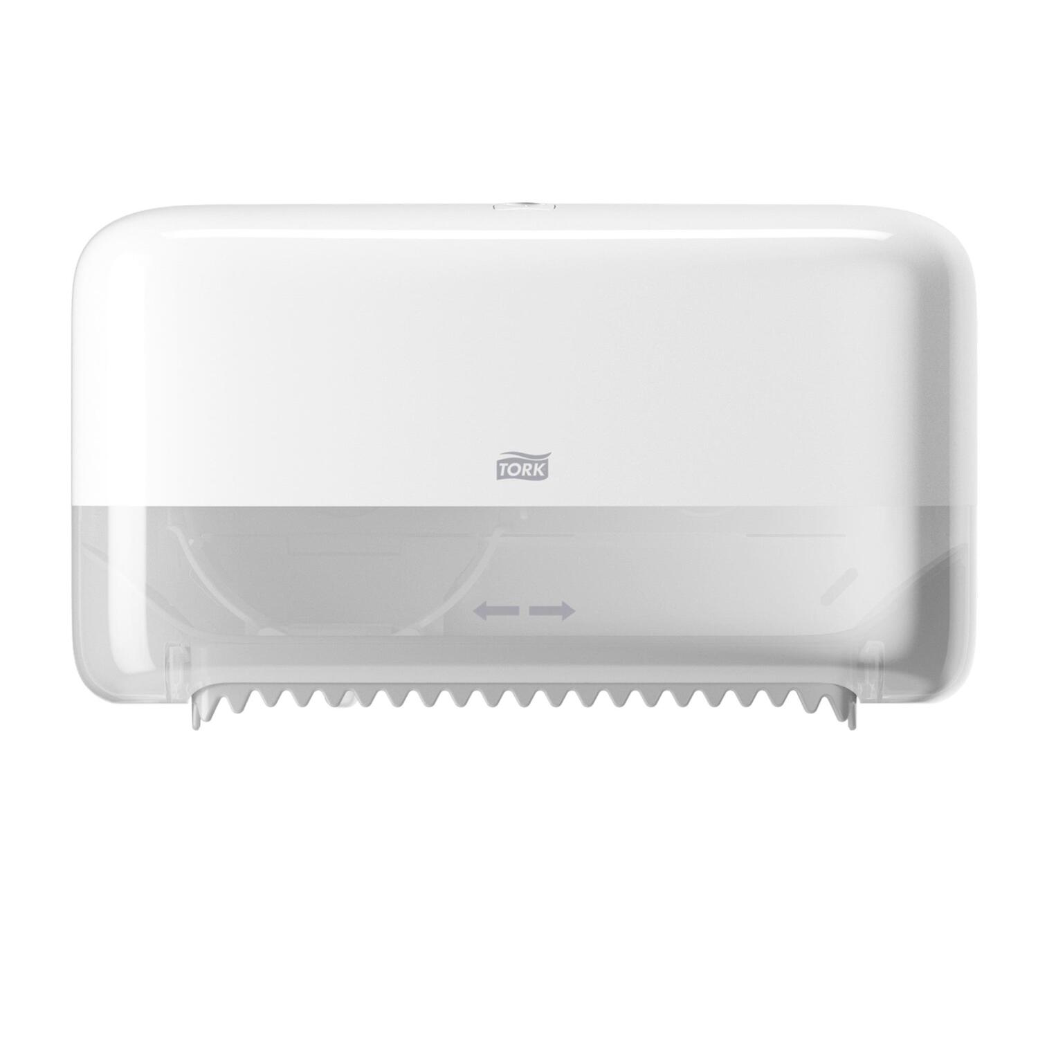 Tork Spender f�r h�lsenlosen Toilettenpapier T7 207x130x360mm, wei�