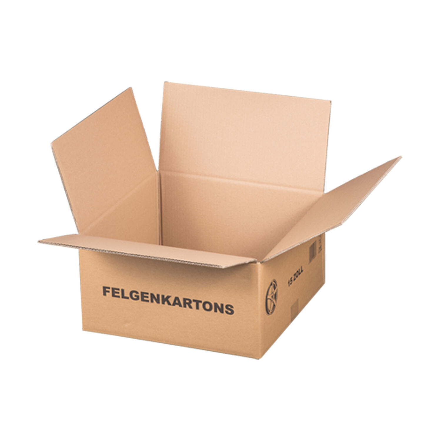 Felgenkarton f�r 15 Zoll - 420x420x215mm 2-wellig