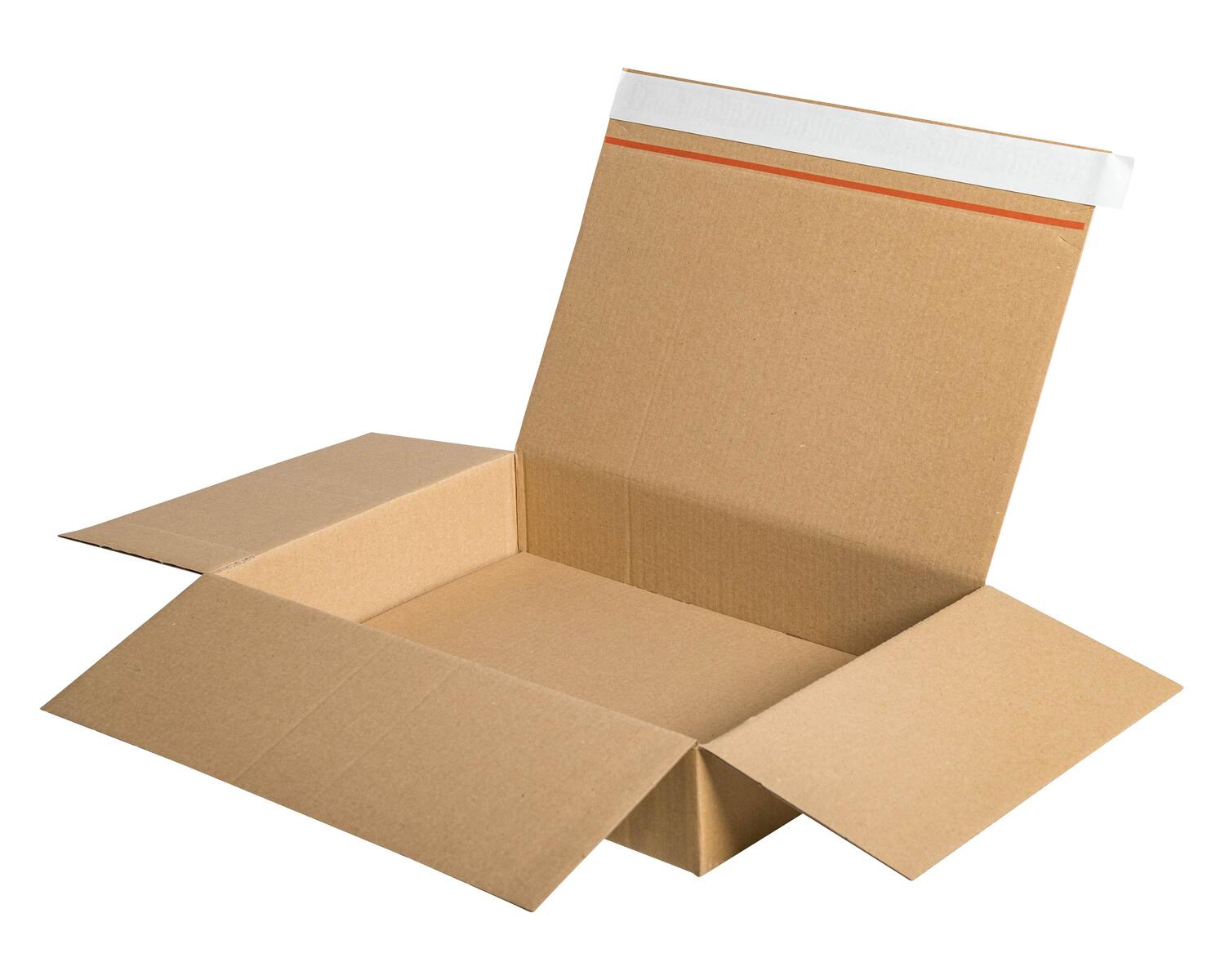 Automatikbodenkarton DHL-Kleinpaket 348x248x78mm (Auenma) Selbstklebeverschluss