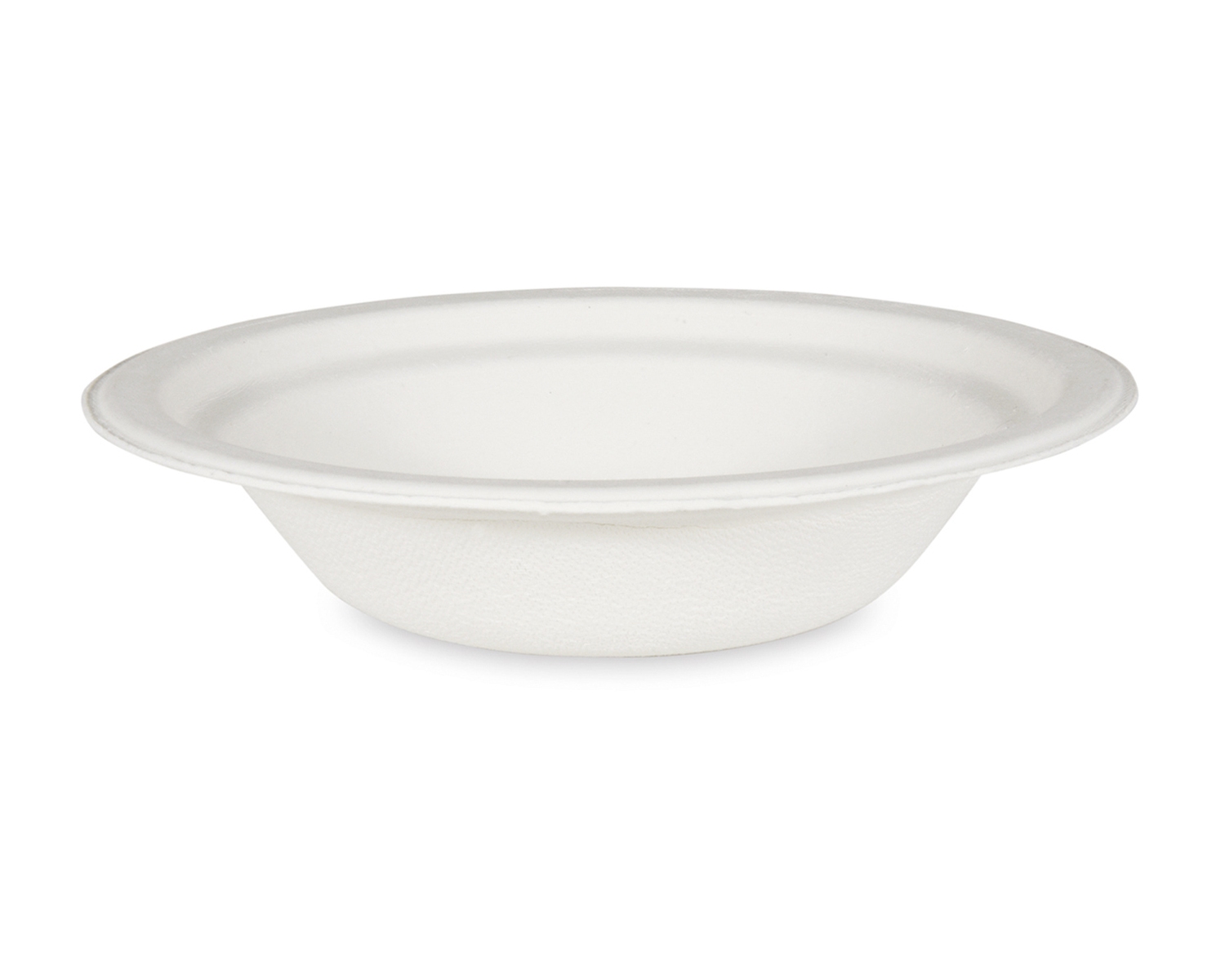 Bio Suppenteller Salatschalen Schale rund Zuckerrohr 400ml � 18 x 4 cm, 50 Stk.