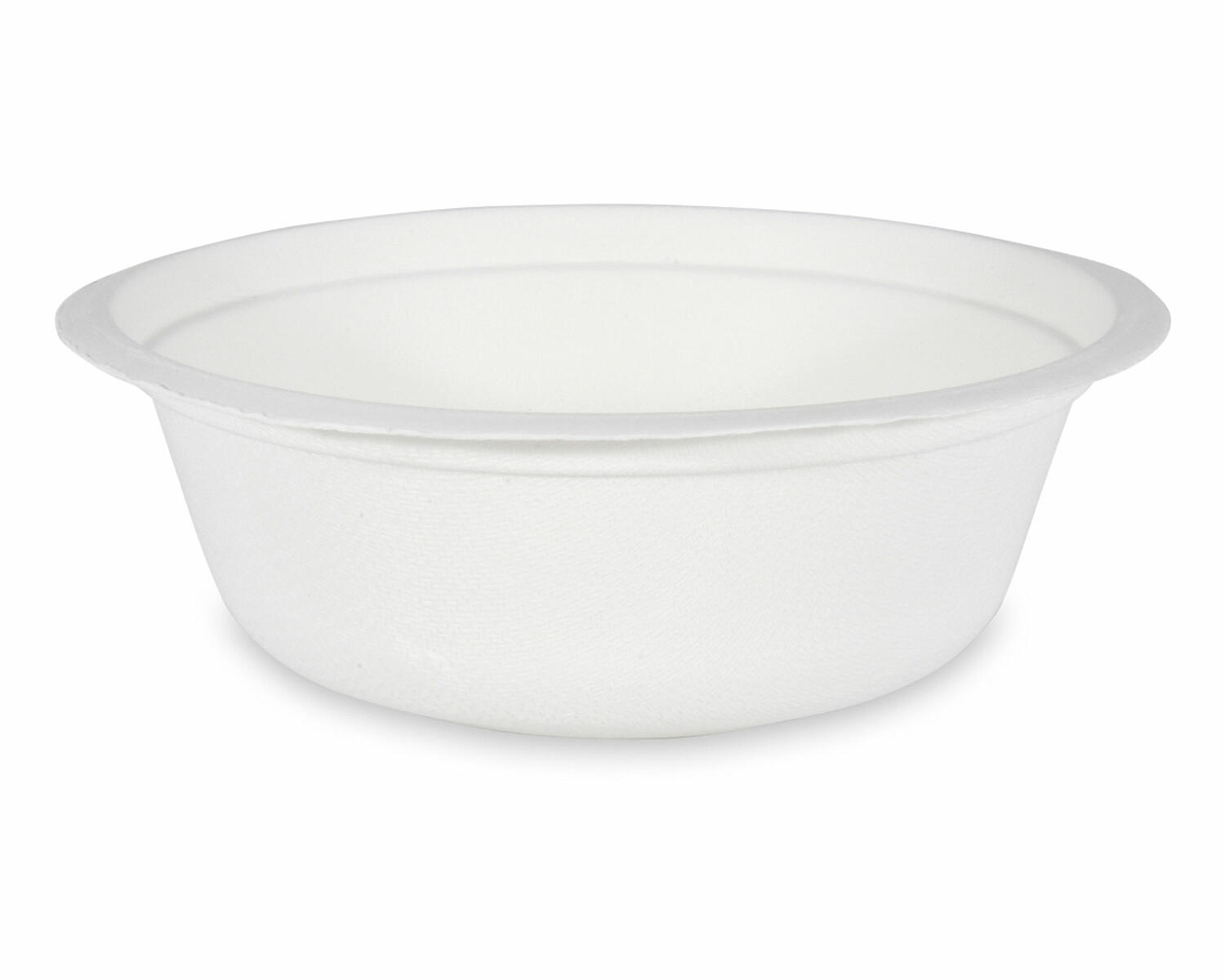 Bio Suppenteller Salatschalen Schale rund Zuckerrohr 500ml �15.5 x 5.5cm 10 Stk.