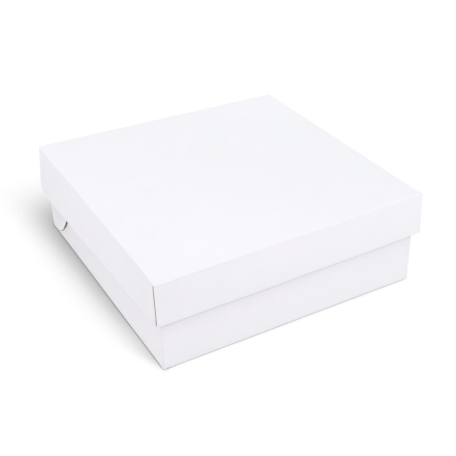 Kuchenkarton Tortenkarton, 28x28x10cm, wei�, 100 Stk.