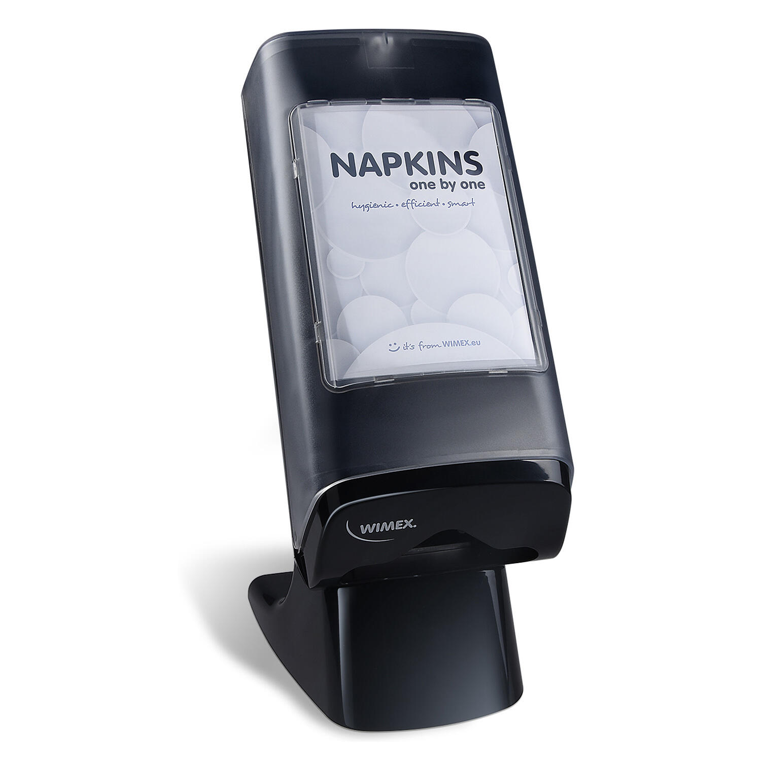 NAPKINS Standspender f�r Spenderservietten modernes Design schwarz ABS