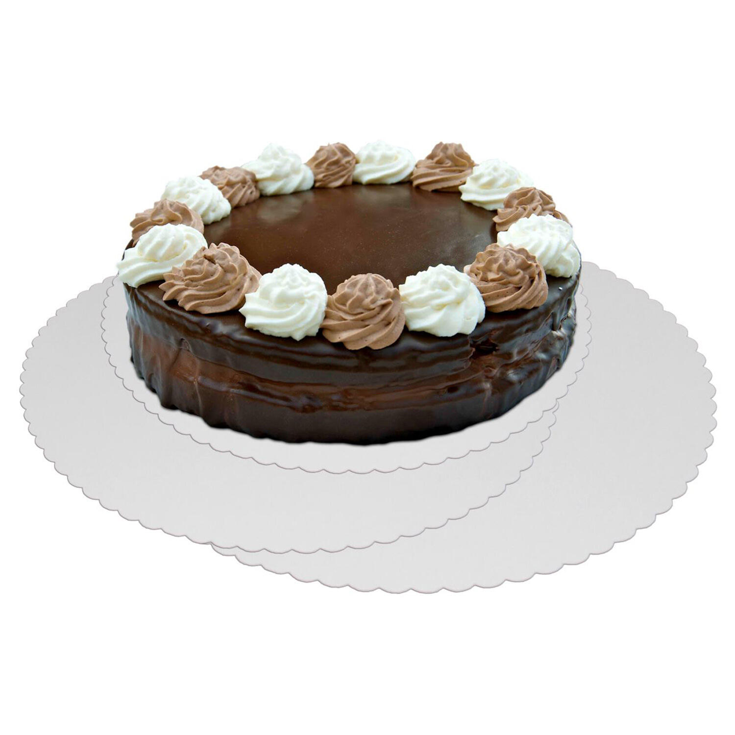 BIONATURE Tortenunterlagen 32 cm aus 100% Zellstoff, 100 Stk.